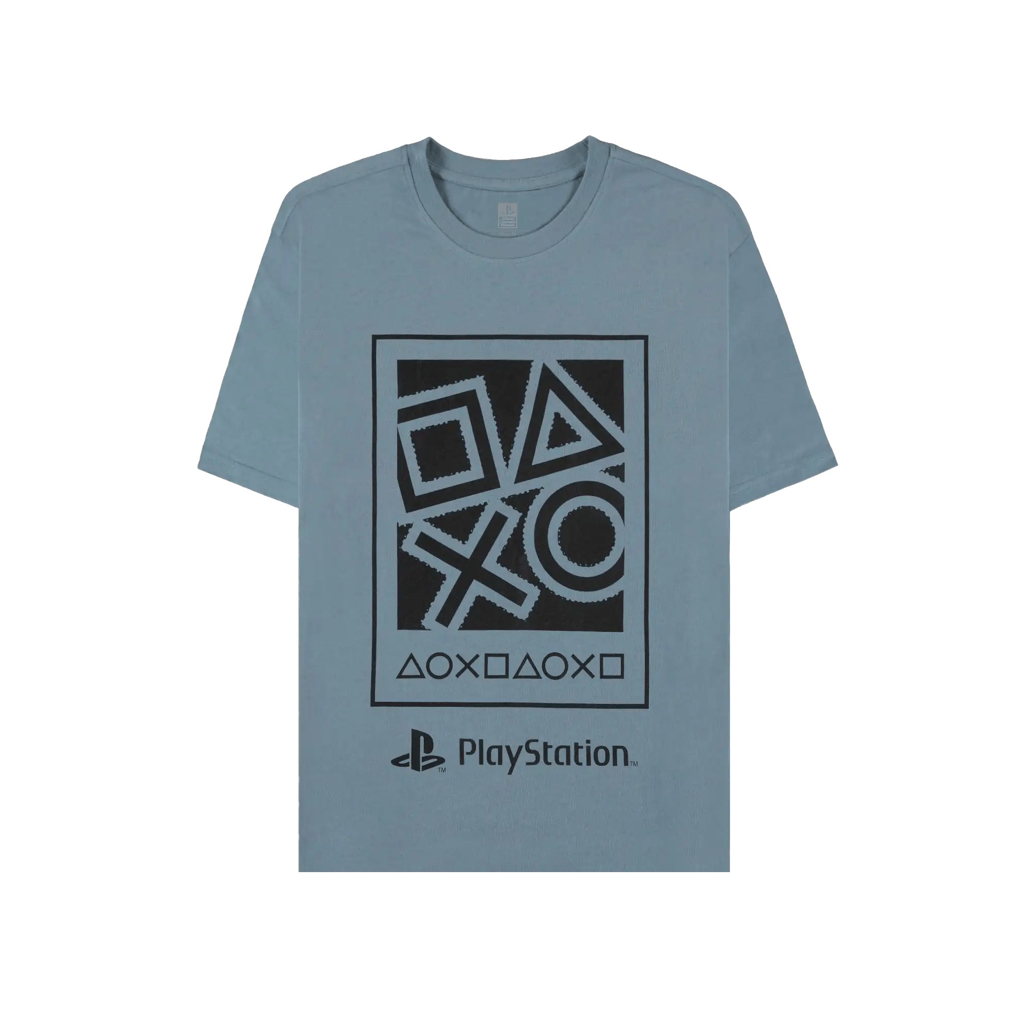 PlayStation - Icons Short Sleeved T-shirt (Blue) | KOODOO.co.za