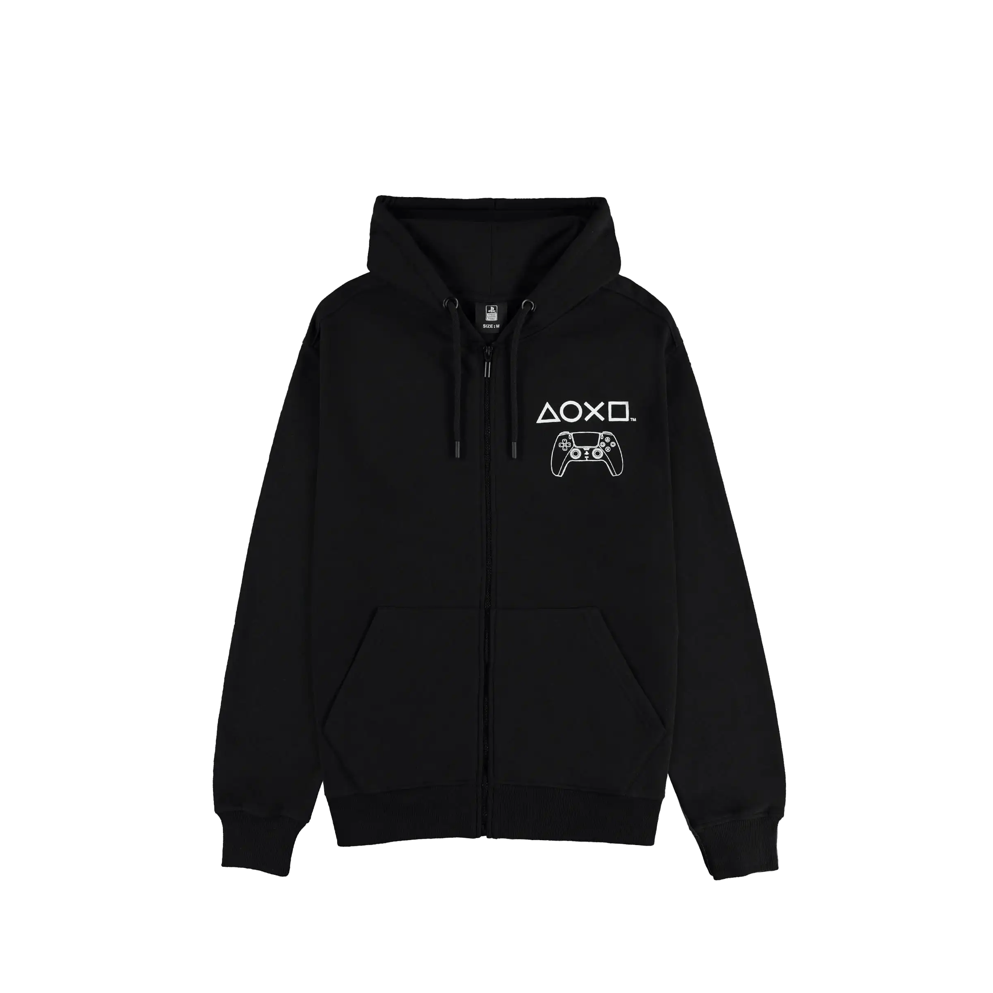 PlayStation - Logo Zipper Hoodie (Black) - KOODOO