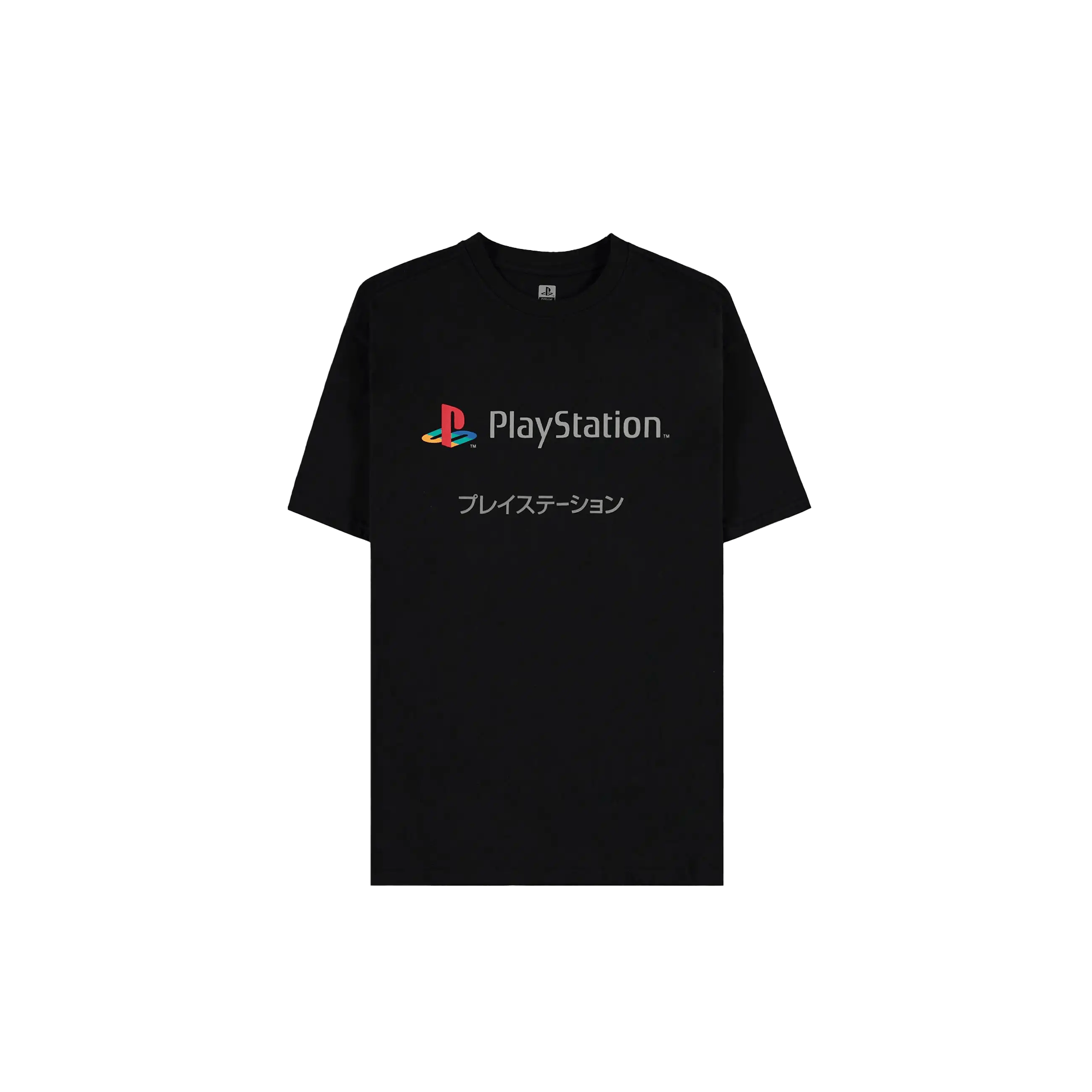 PlayStation - Japenese Short Sleeved T-shirt (Black) - KOODOO
