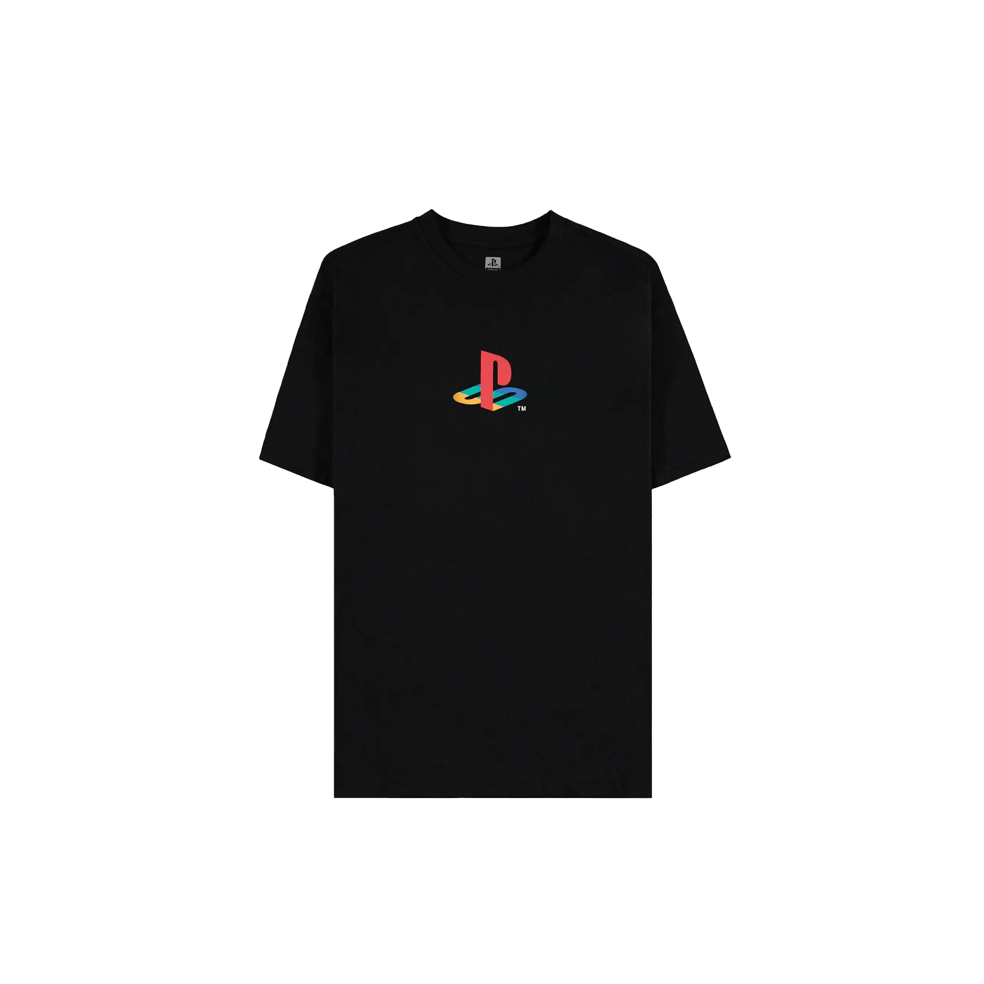 PlayStation - Chest Logo Short Sleeved T-shirt (Black) - KOODOO