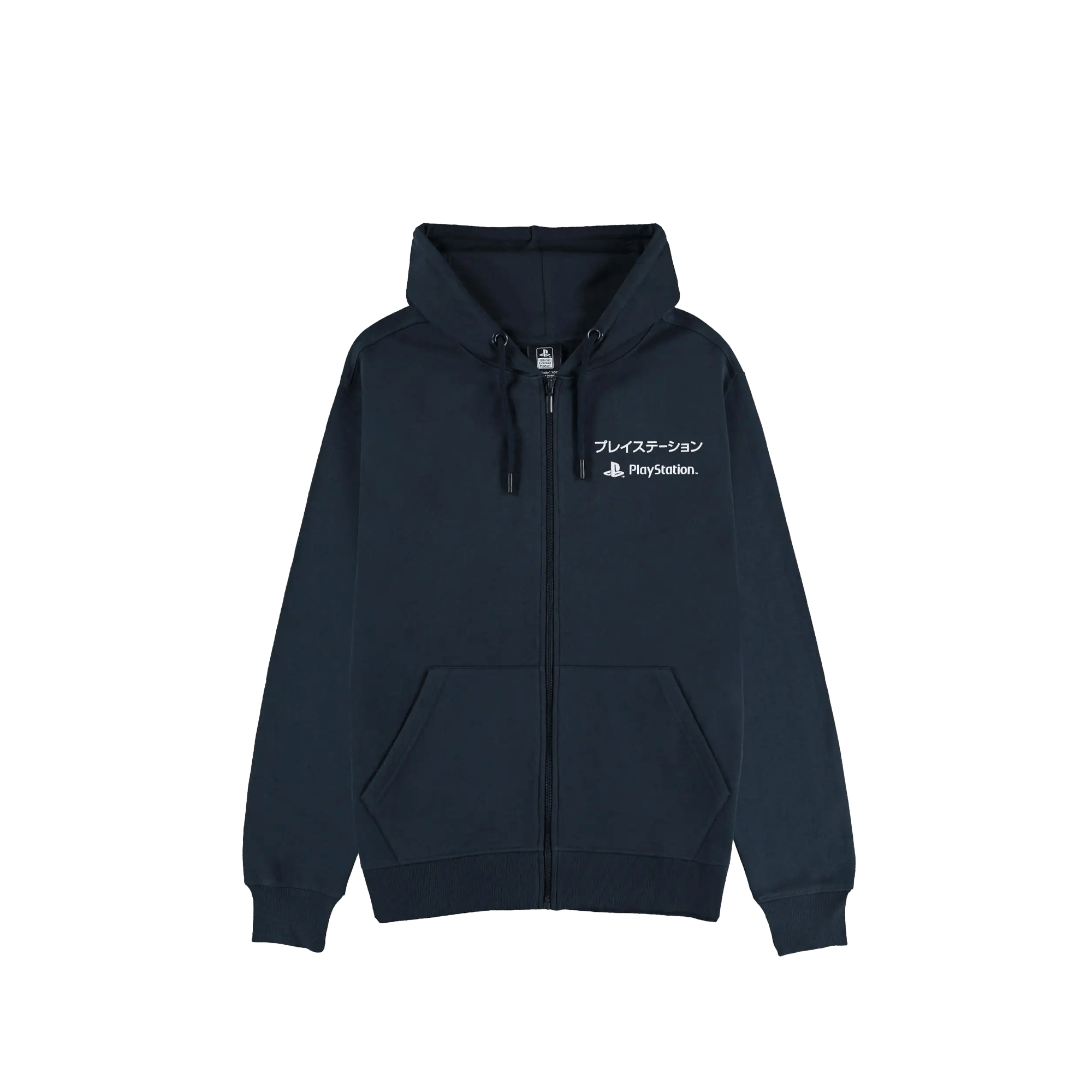 PlayStation - Navy Zipper Hoodie (Navy) - KOODOO