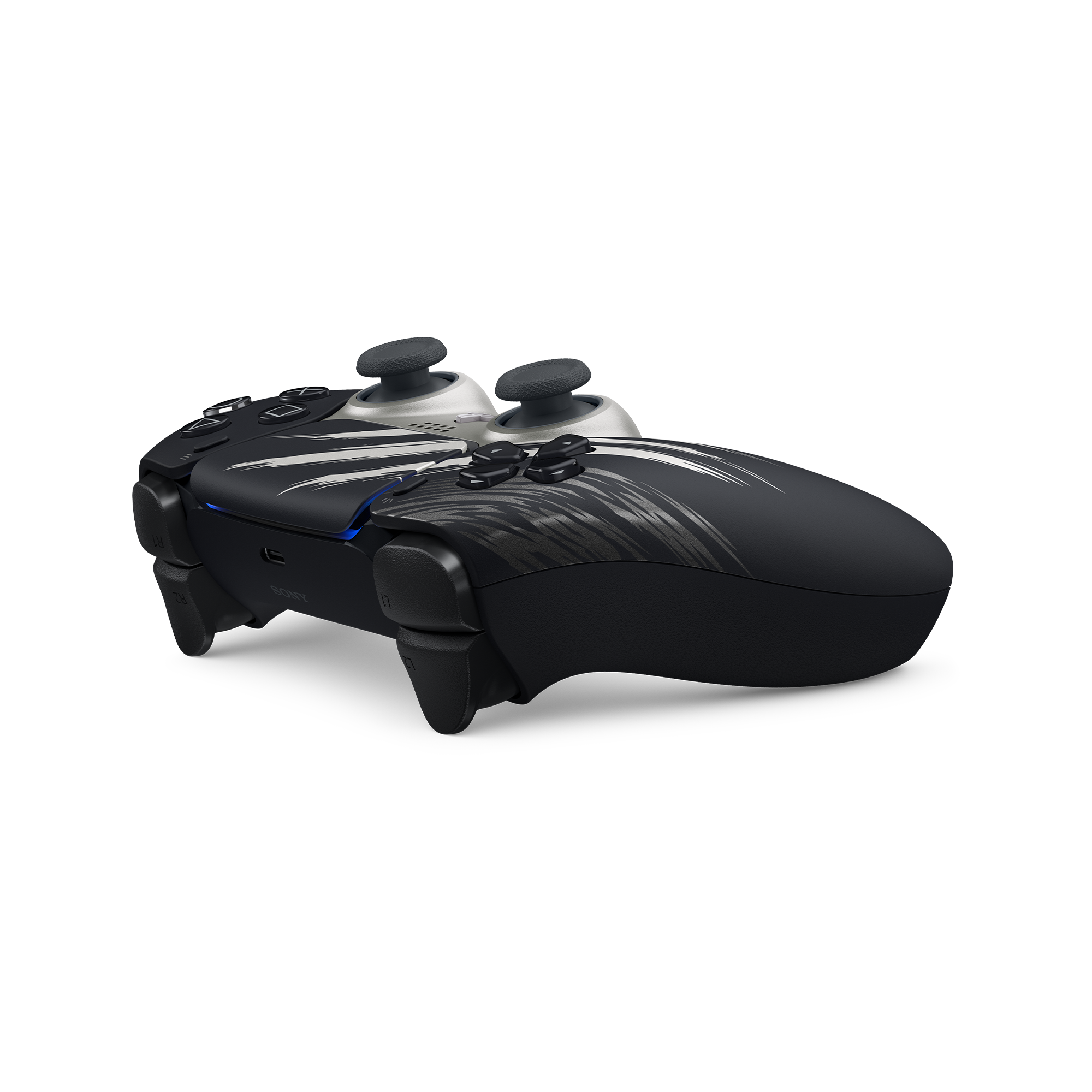 PlayStation 5 (PS5) DualSense Wireless Controller - Marvel’s Wolverine Adamantium Limited Edition - KOODOO