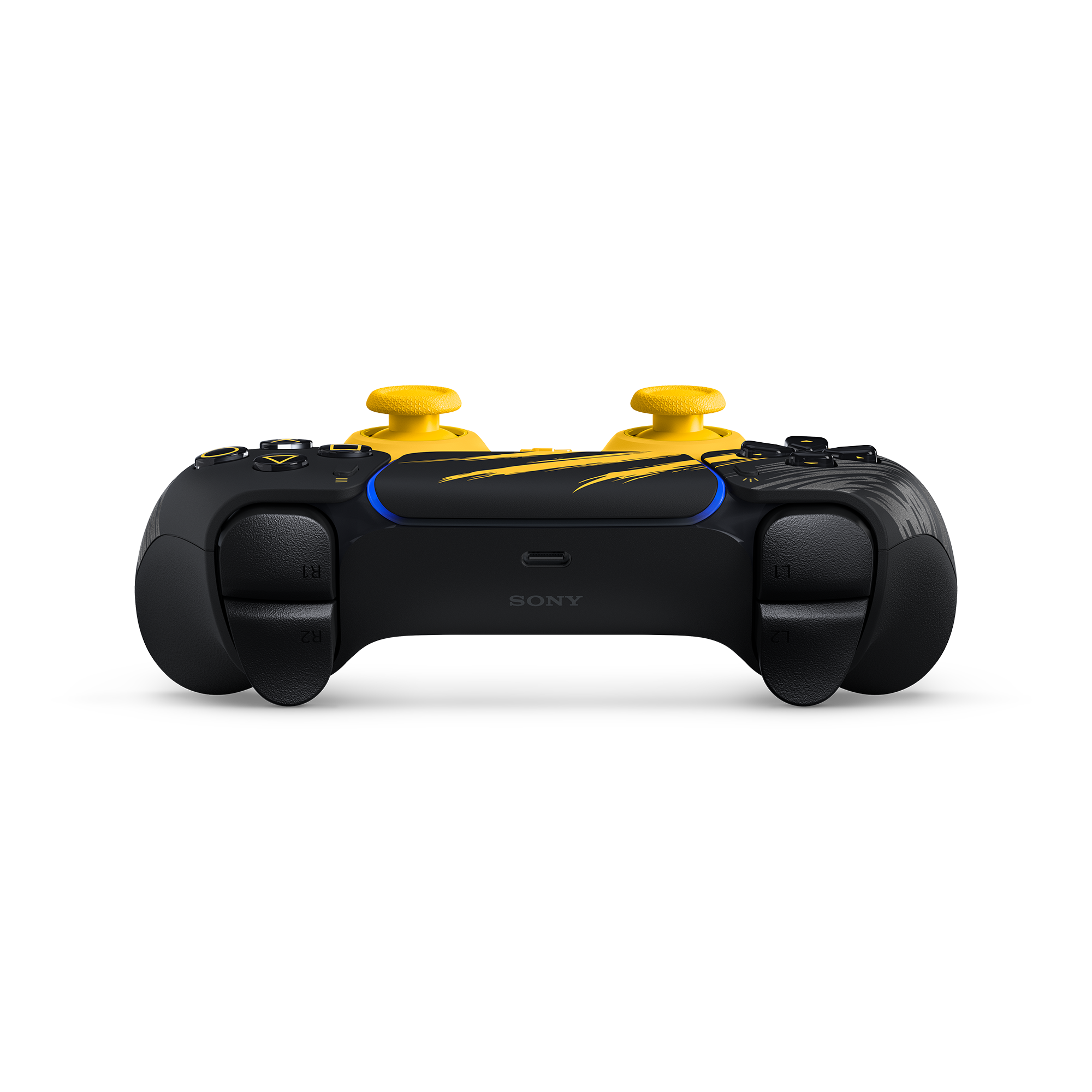 PlayStation 5 (PS5) DualSense Wireless Controller - Marvel’s Wolverine Battle Yellow Limited Edition - KOODOO