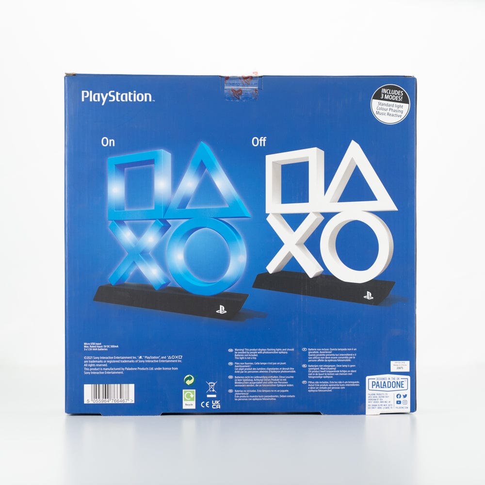 PlayStation Icons Light PS5 XL - CODE RED Markdowns - KOODOO