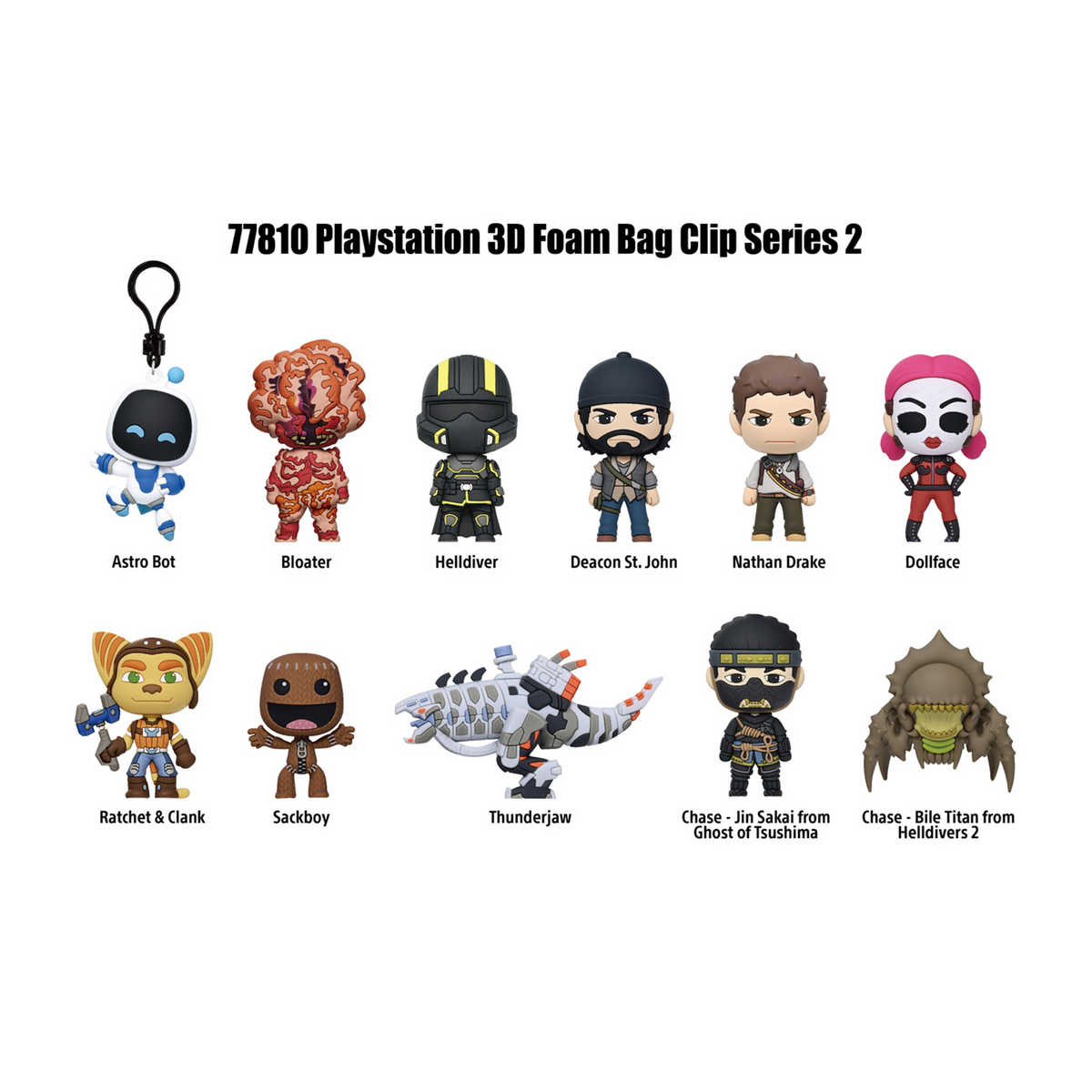 PlayStation 3D Foam Bag Clip, Series 2 - KOODOO