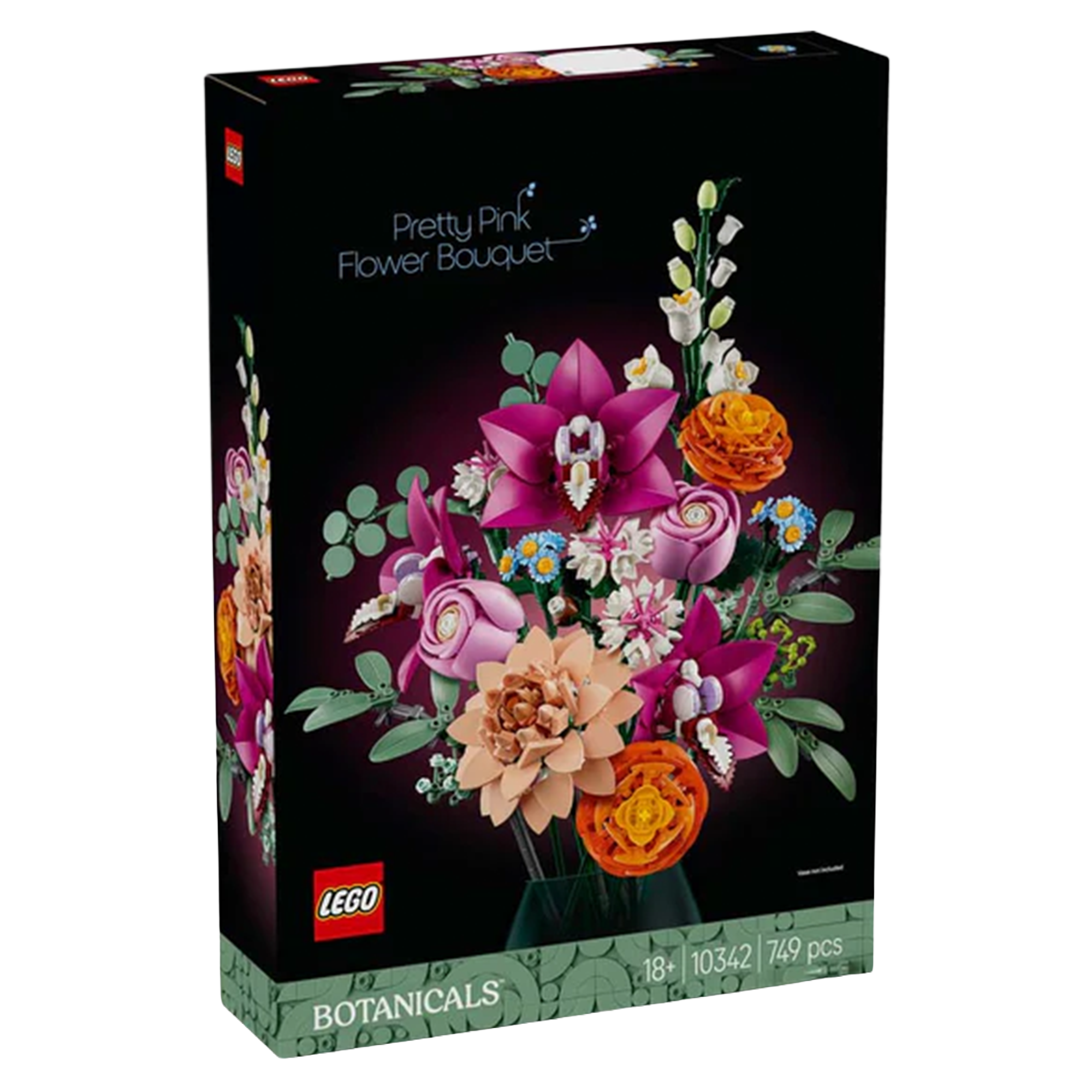 LEGO: Botanicals - Pretty Pink Flower Bouquet (10342) - KOODOO