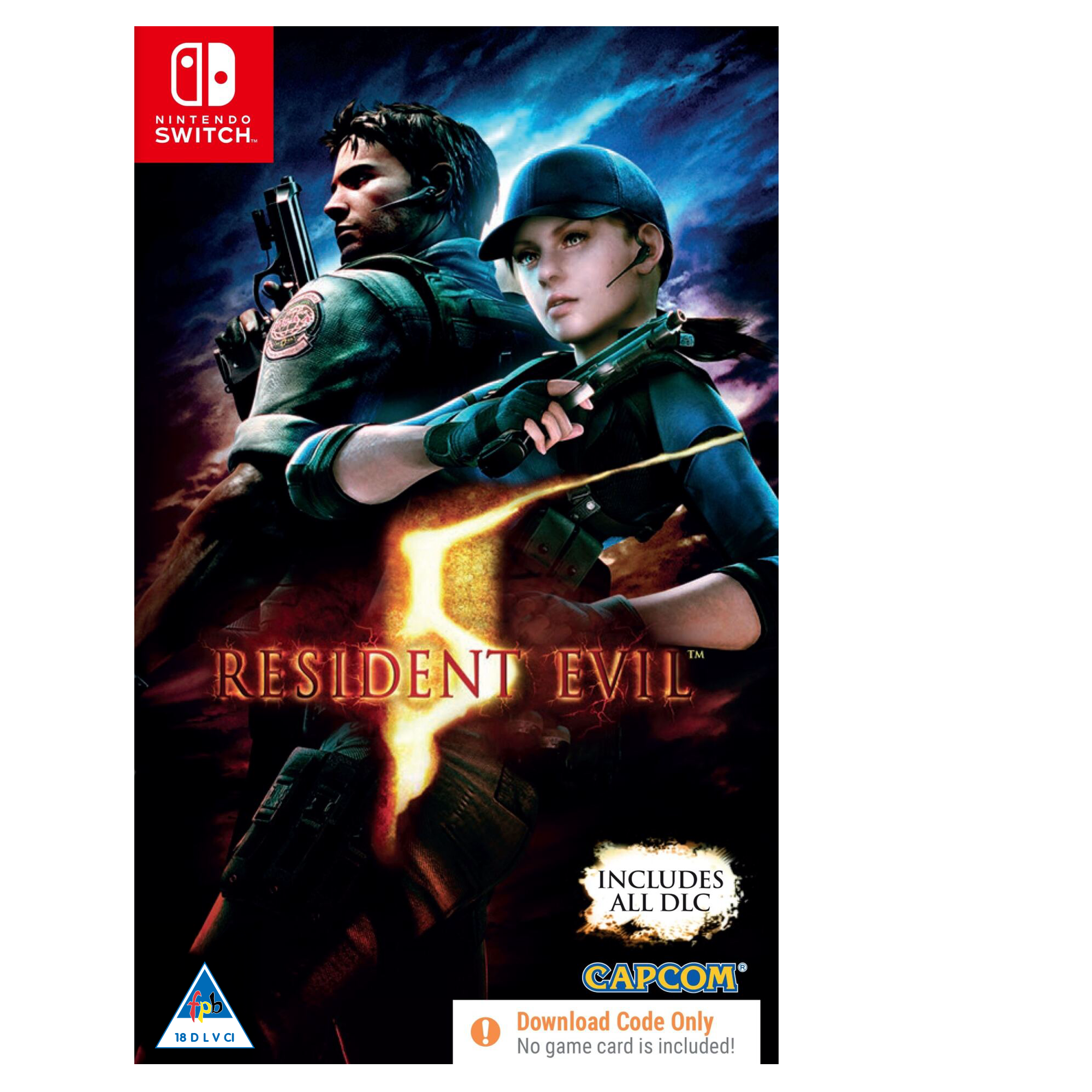 Resident Evil 5 (NS) - Code in Box - KOODOO