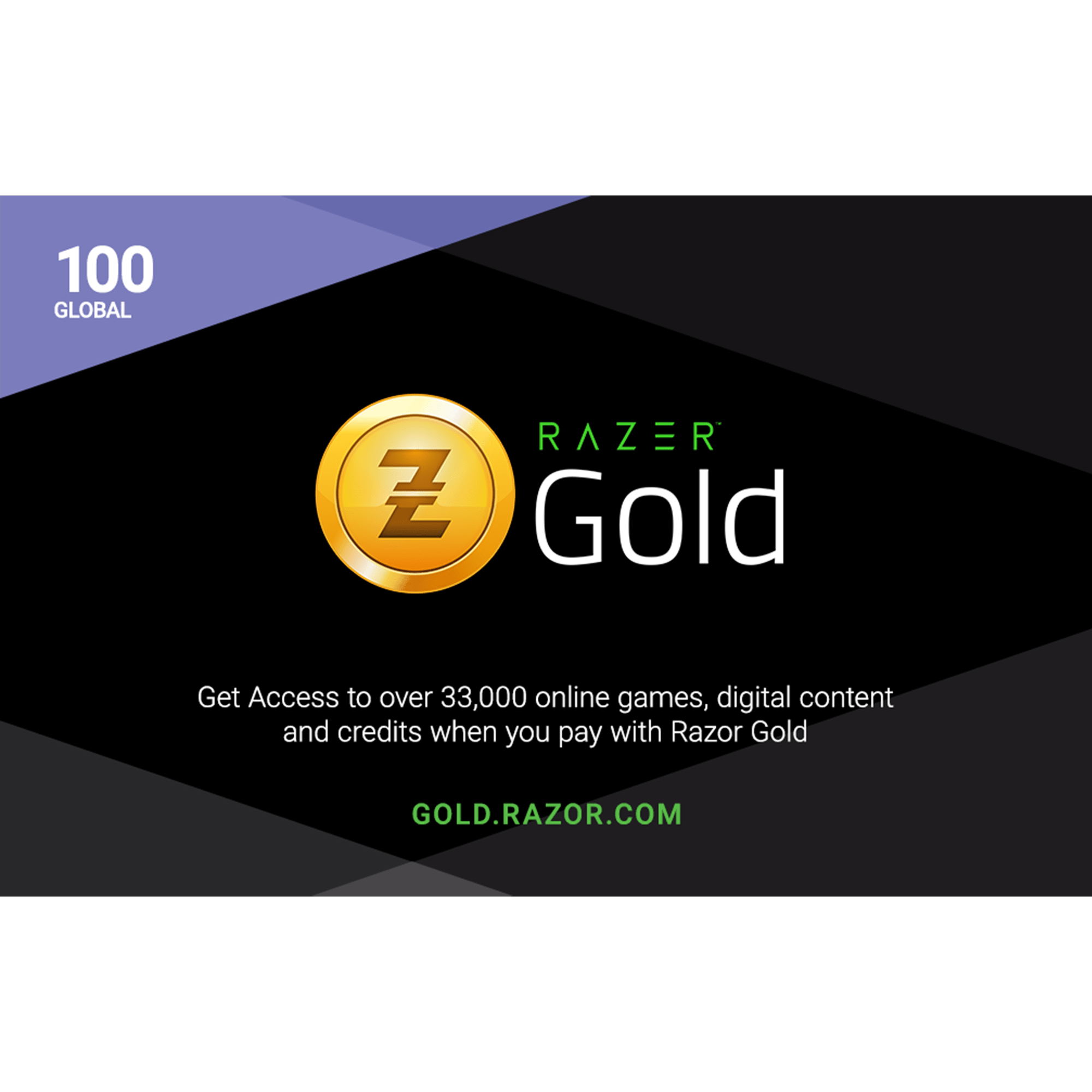 Razer Gold PIN Global - Digital code will be emailed | KOODOO