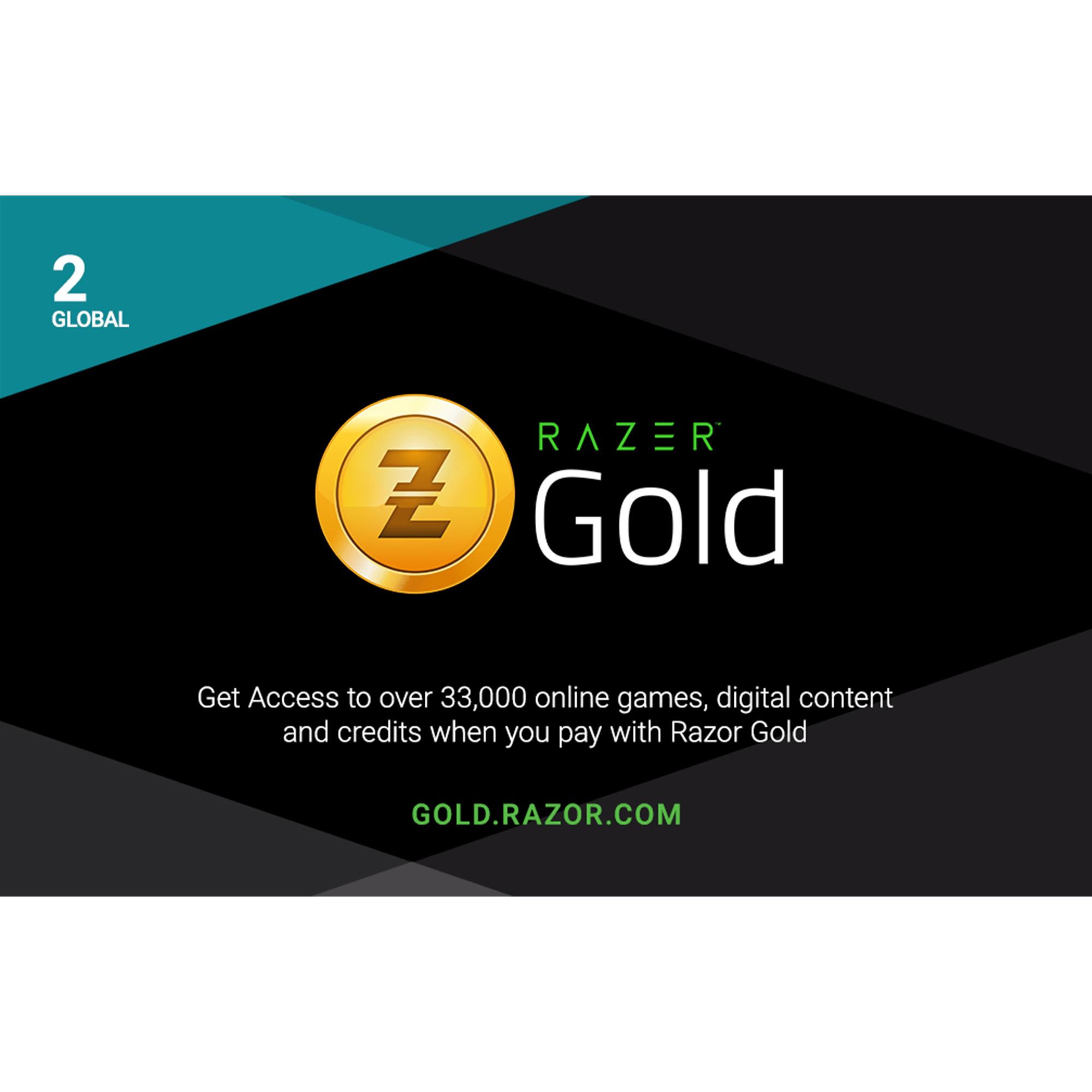 Razer Gold PIN Global - Digital code will be emailed | KOODOO