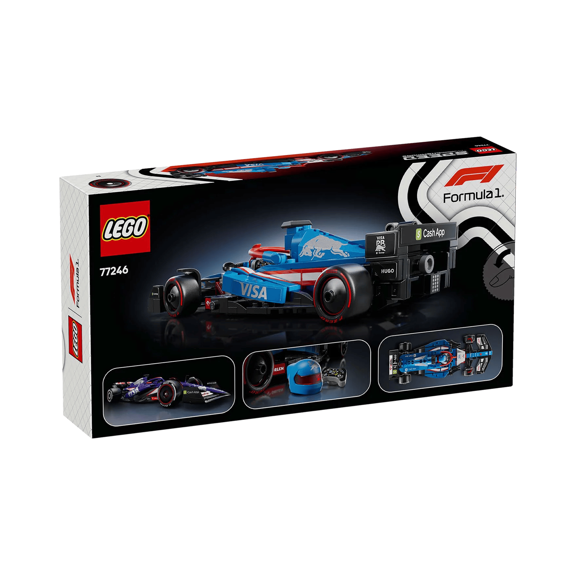 LEGO: Speed Champions Visa Cash App RB VCARB 01 F1 Race Car (77246) - KOODOO