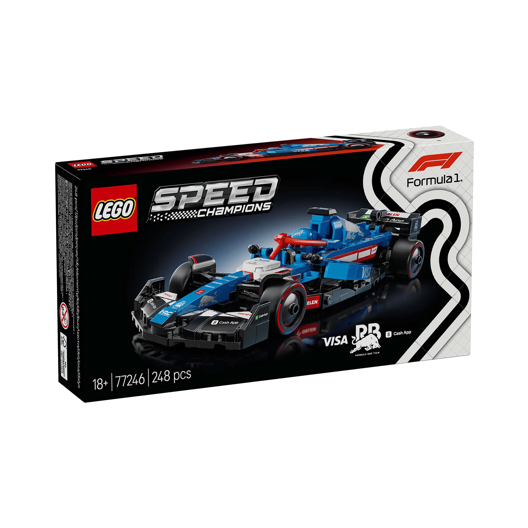 LEGO: Speed Champions Visa Cash App RB VCARB 01 F1 Race Car (77246) - KOODOO