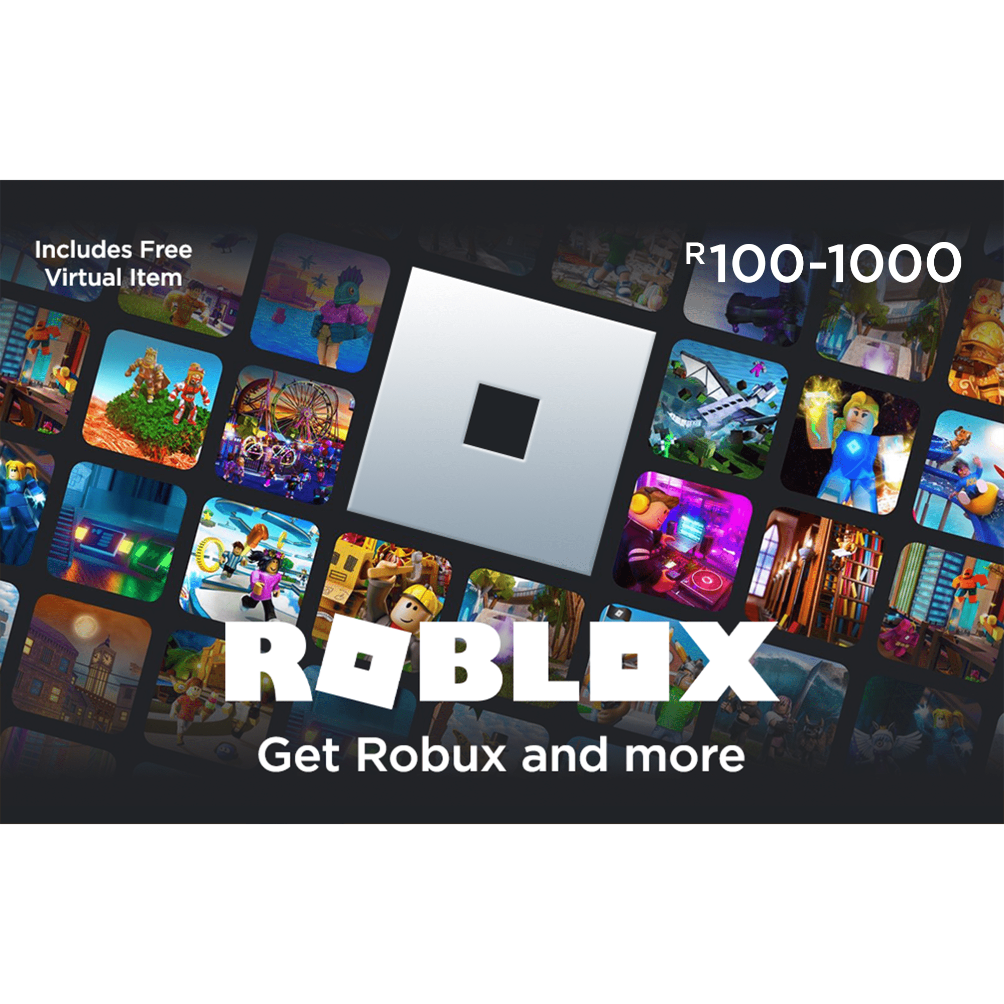 Roblox R 100 - R 1000 Digital code will be emailed | KOODOO