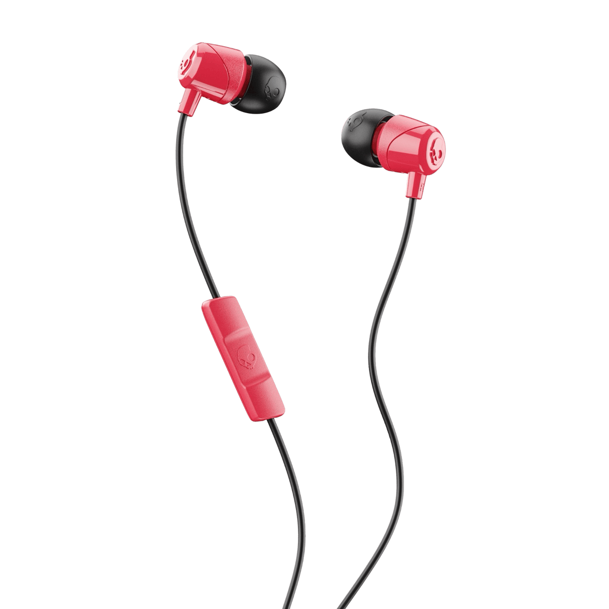 Skullcandy Jib In-Ear Wired Earbuds with Mic - Red/Black - KOODOO