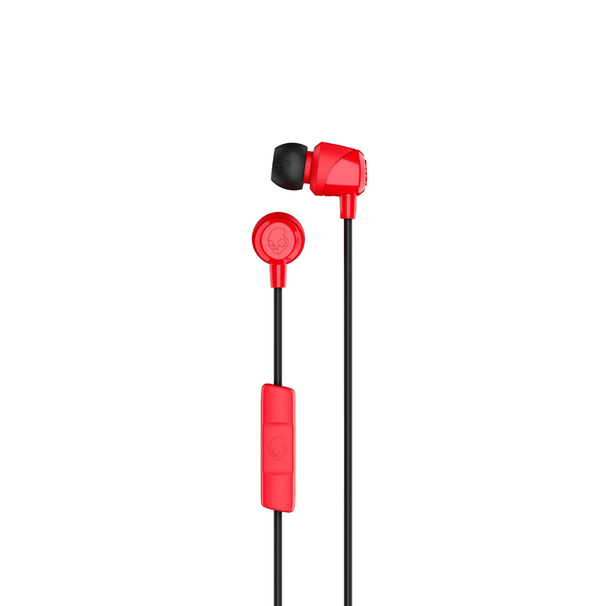 Skullcandy Jib In-Ear Wired Earbuds with Mic - Red/Black - KOODOO