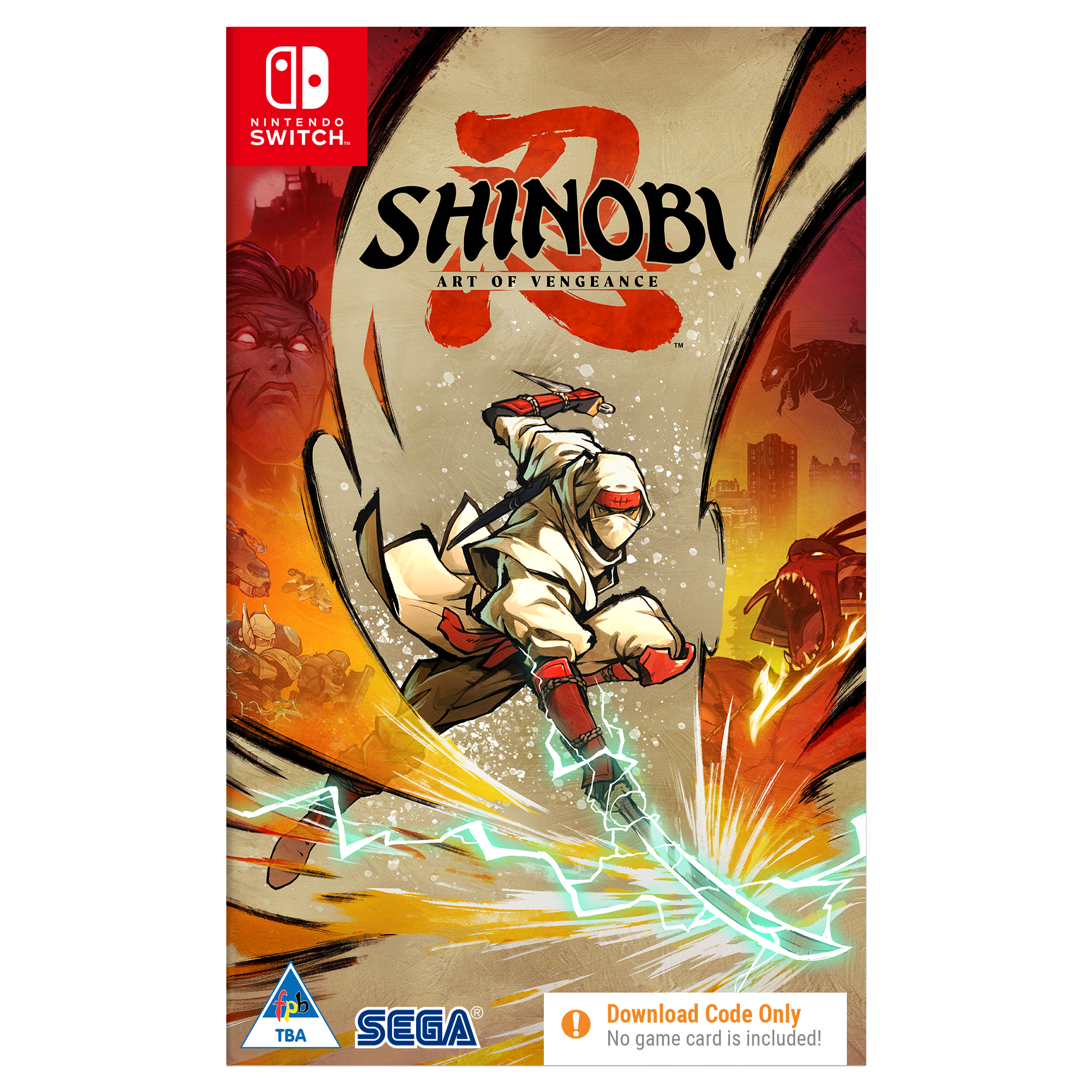 Shinobi: Art of Vengeance (NS) - Code in Box