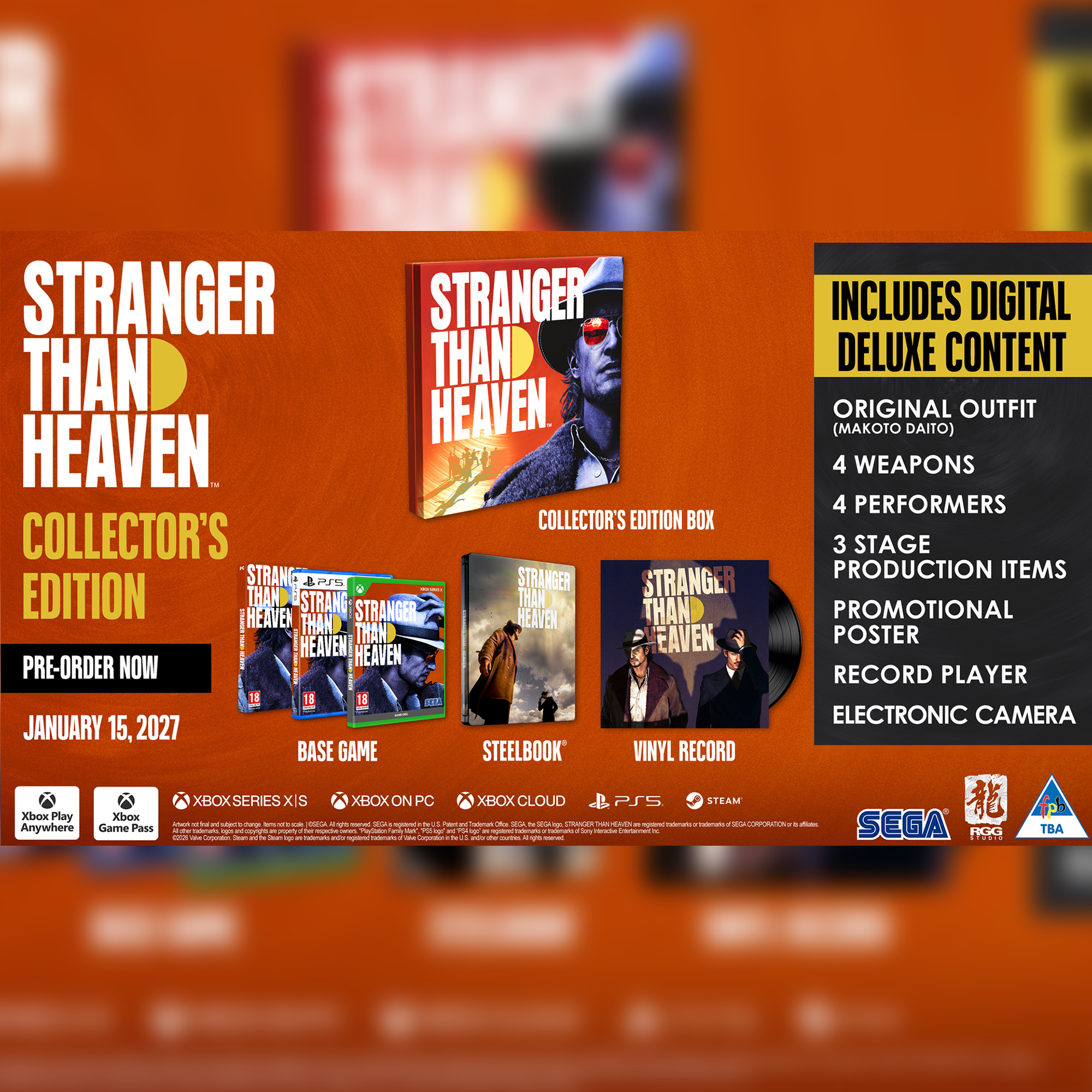 Stranger Than Heaven Collector's Edition (PS5) - KOODOO