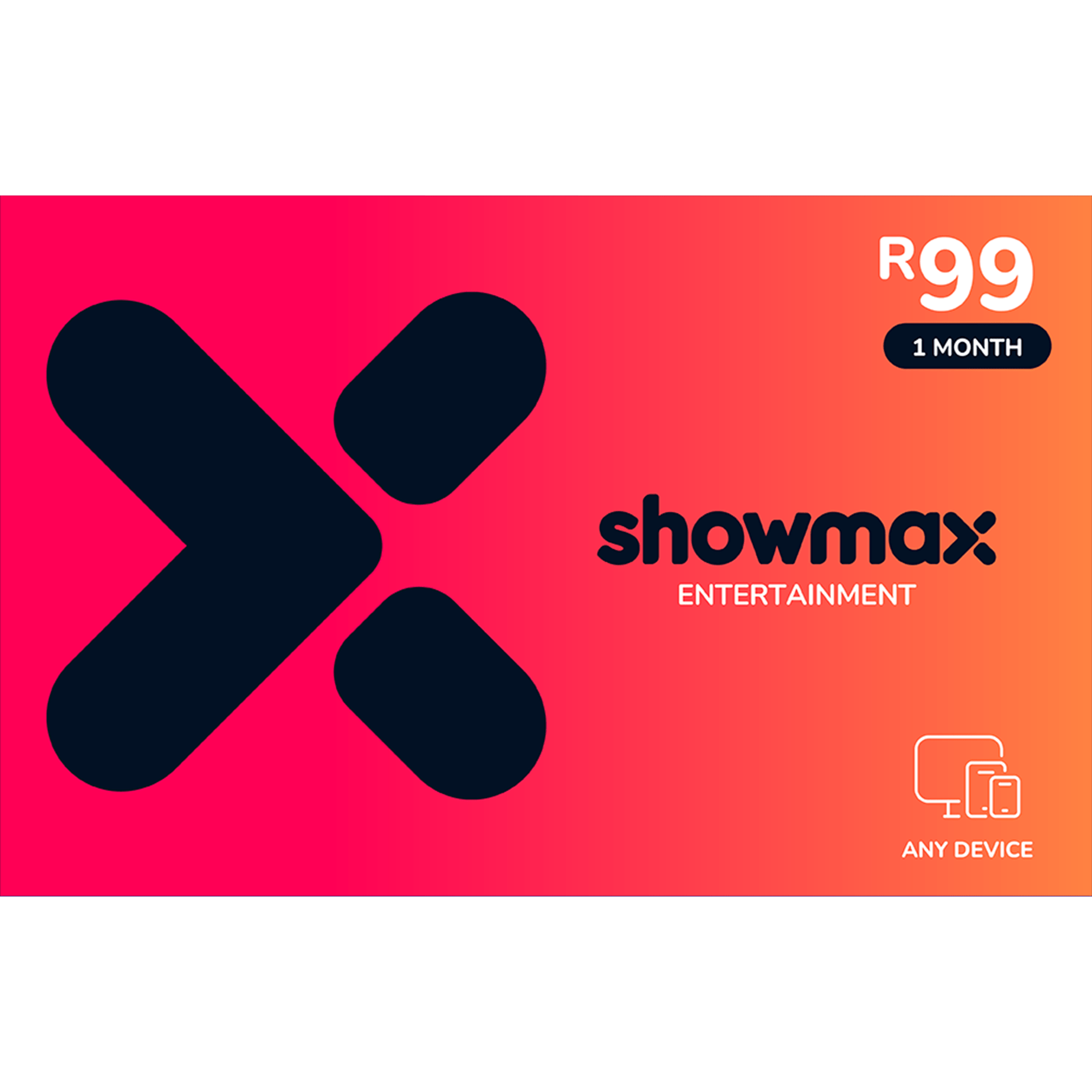 Showmax General Entertainment - Digital code will be emailed | KOODOO