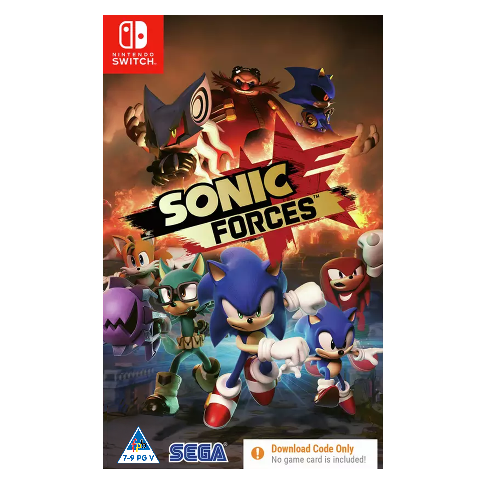 Sonic Forces (NS) - Code in Box - KOODOO