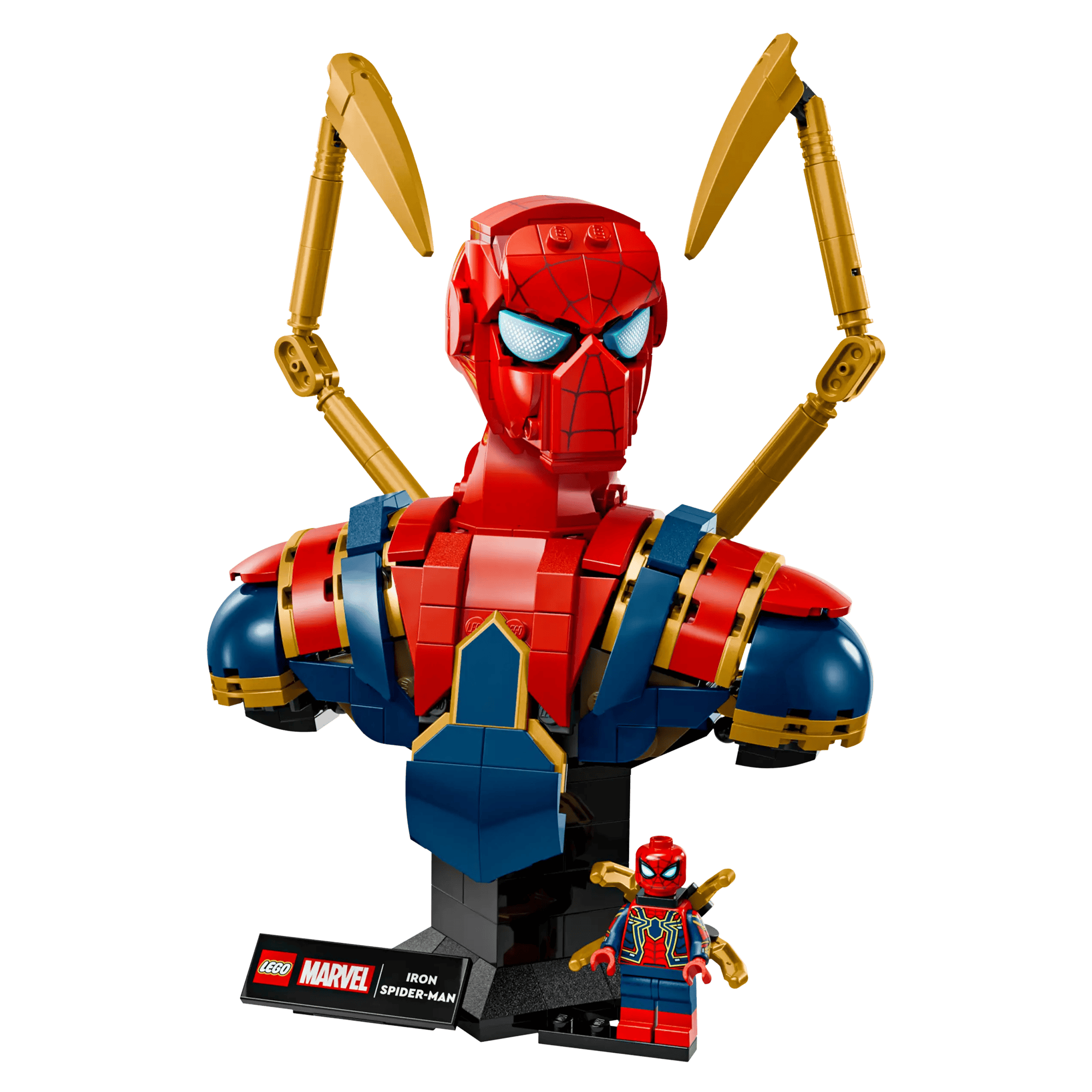 LEGO: Marvel Iron Spider-Man Bust - KOODOO