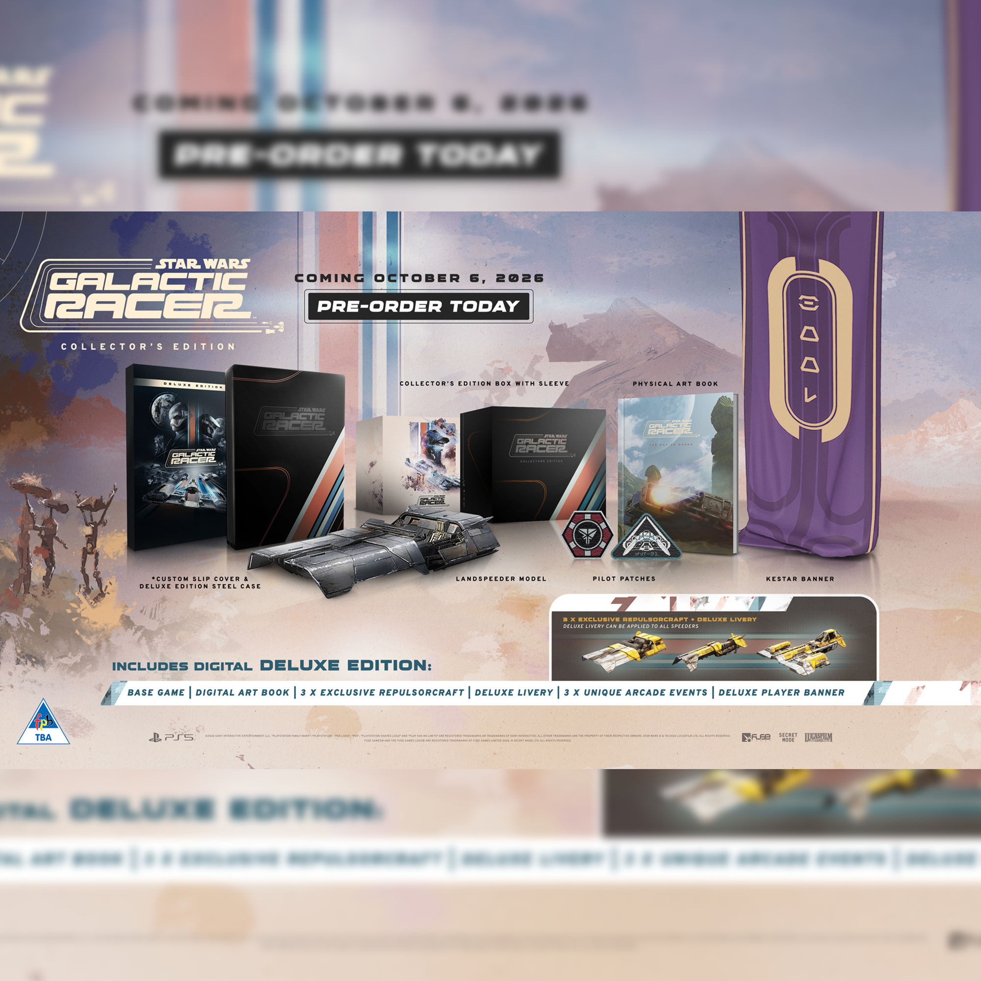 Star Wars: Galactic Racer Collectors Edition - KOODOO