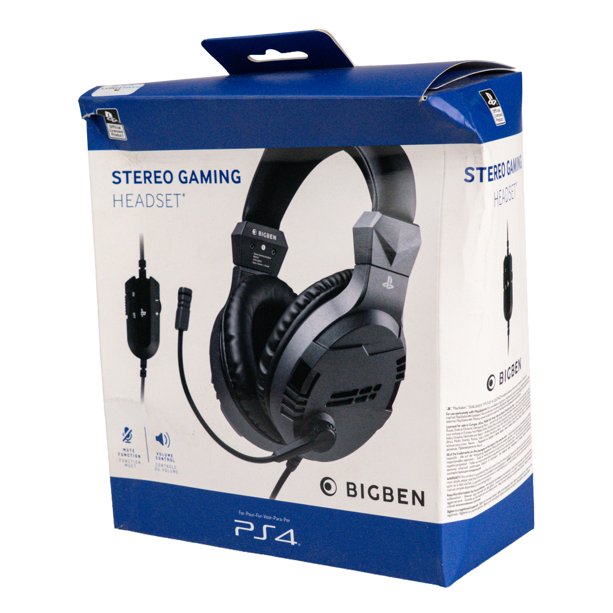 Stereo Gaming Headset For PS4 - Titanium - CODE RED Markdowns - KOODOO