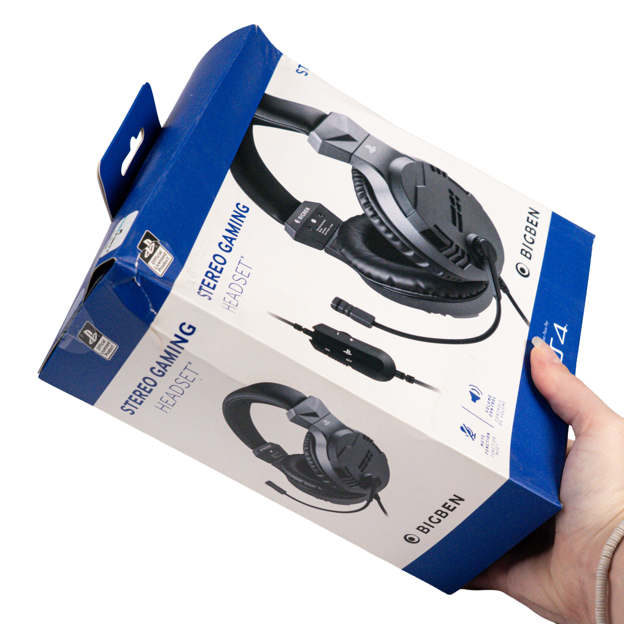 Stereo Gaming Headset For PS4 - Titanium - CODE RED Markdowns - KOODOO
