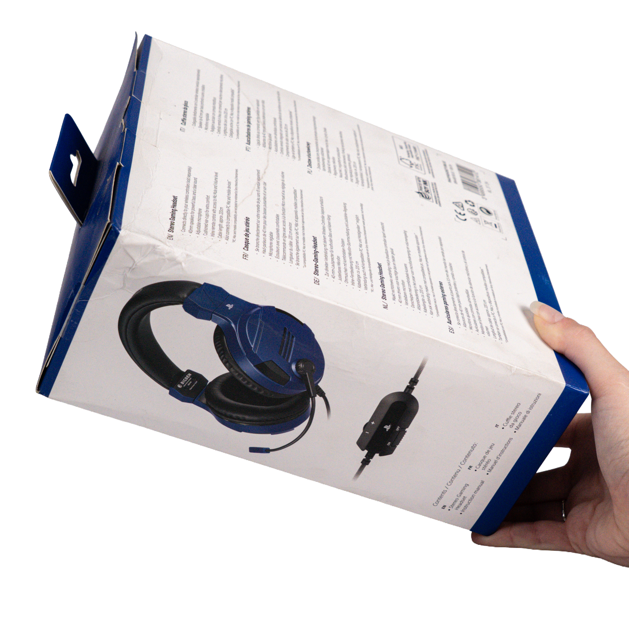 Stereo Gaming Headset for PS4 - Blue - CODE RED Markdowns - KOODOO