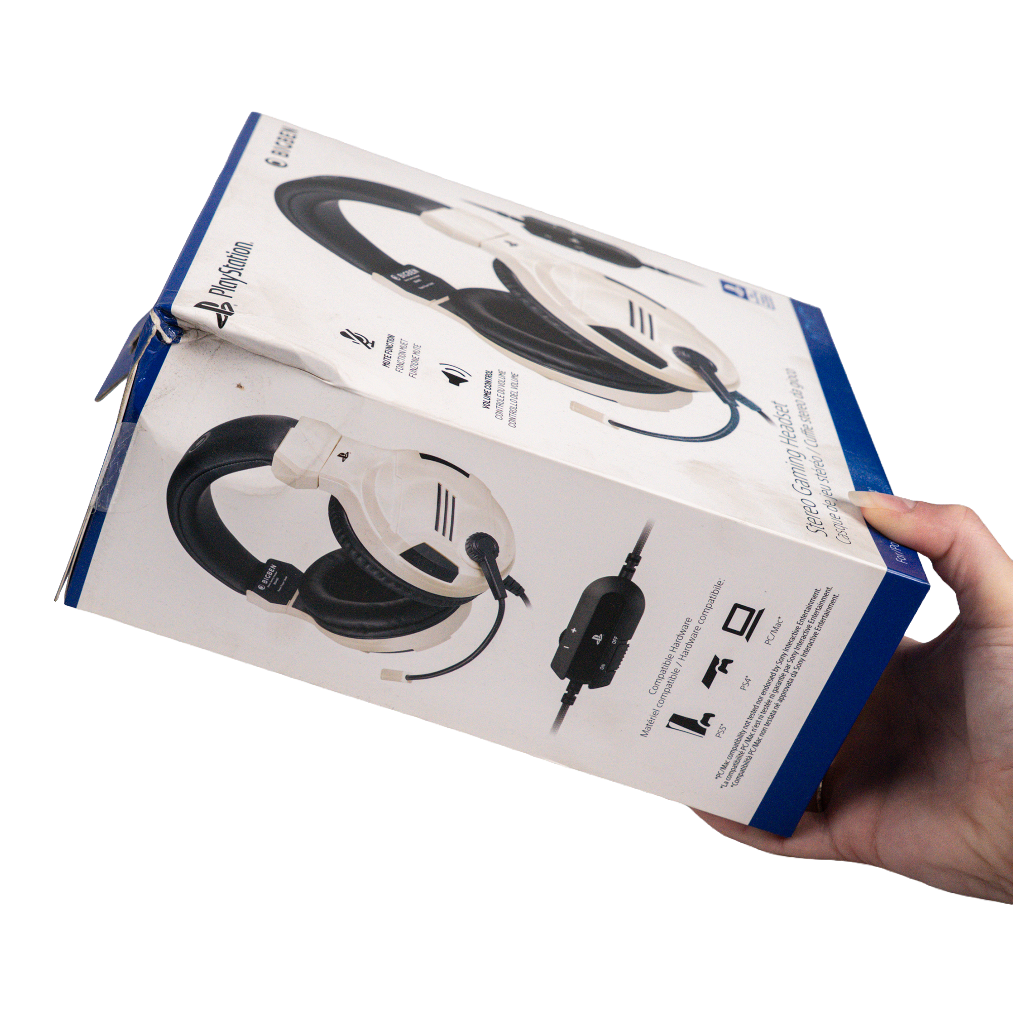 Stereo Gaming Headset for PS4 - White - CODE RED Markdowns - KOODOO