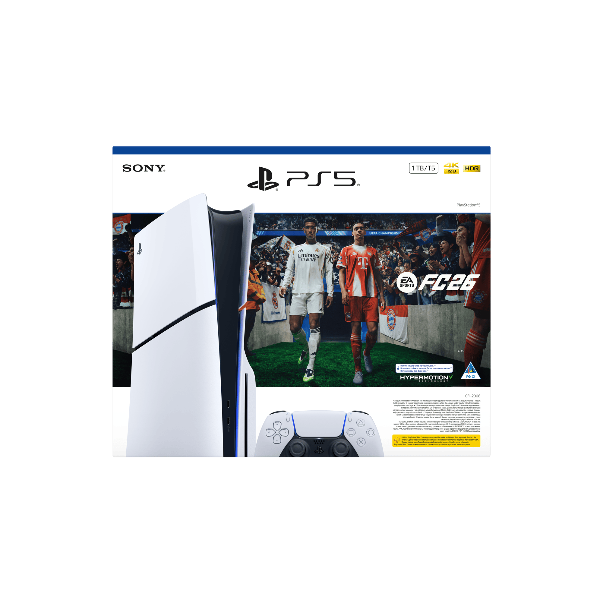 PS5 Slim + EA FC 26 (Voucher) - KOODOO