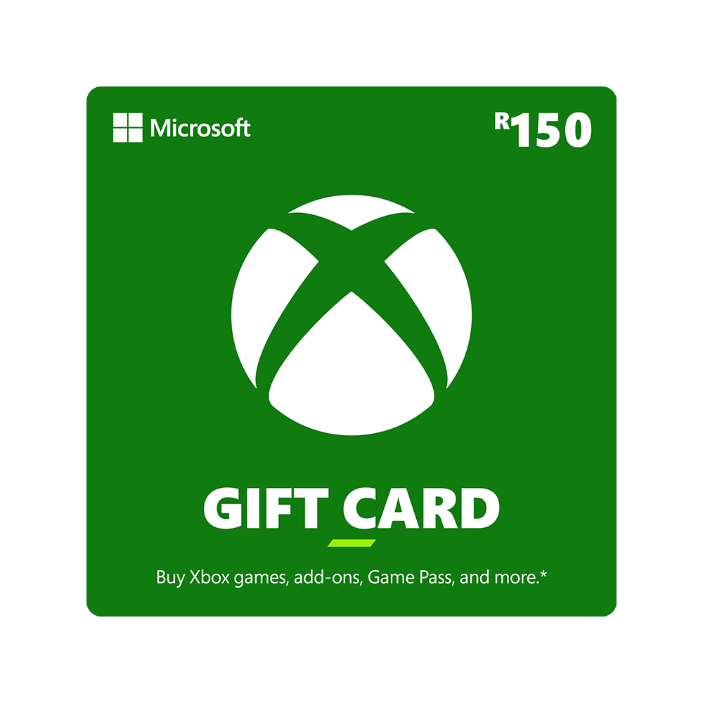 Xbox 360 Xbox Gift Card Takealot South Africa Xbox Gift Card