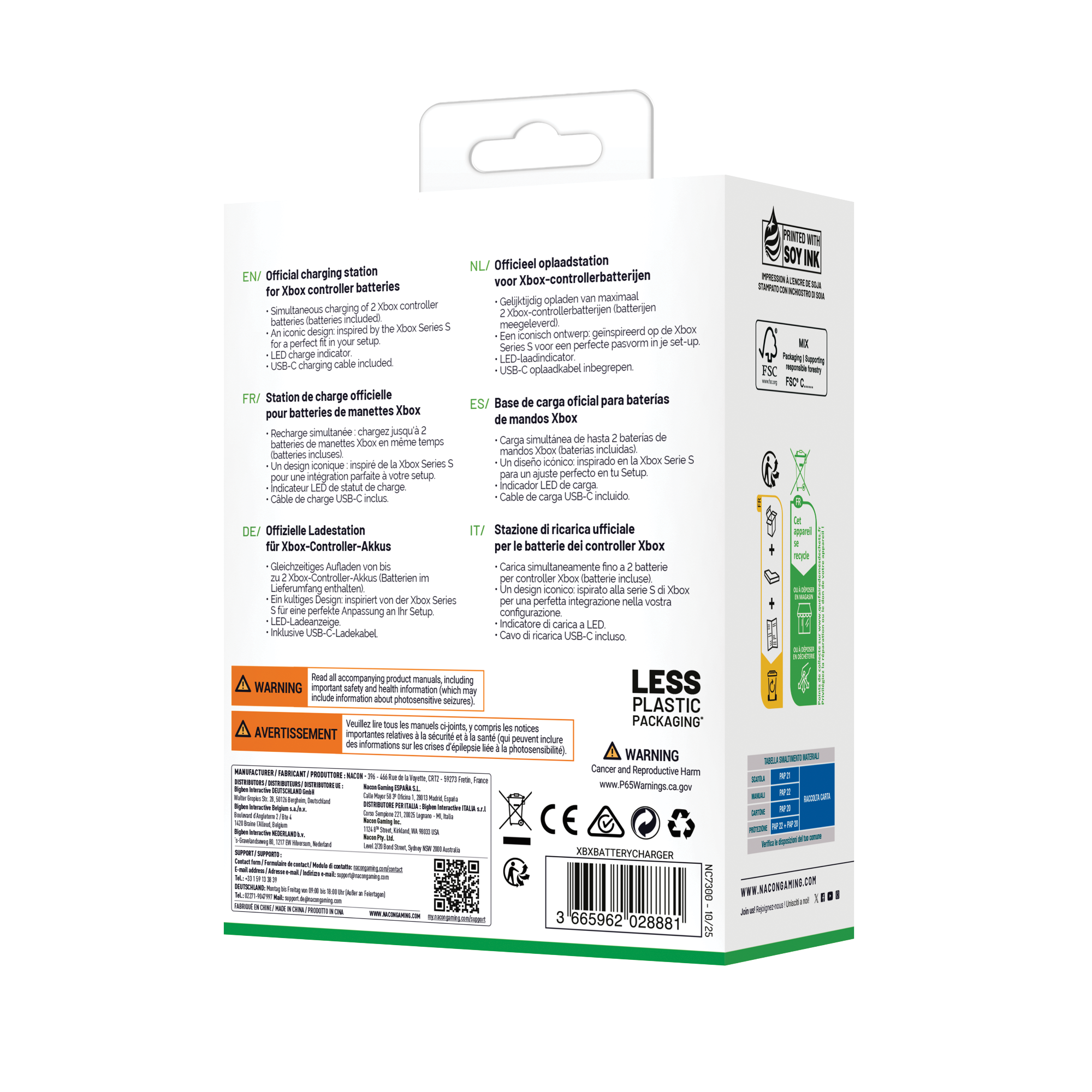 Xbox Controller Battery Charging Station - KOODOO