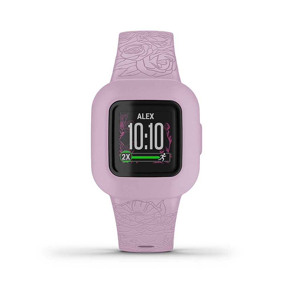 Garmin Vívofit jr. 3 - Lilac Floral (010-02441-01) - KOODOO