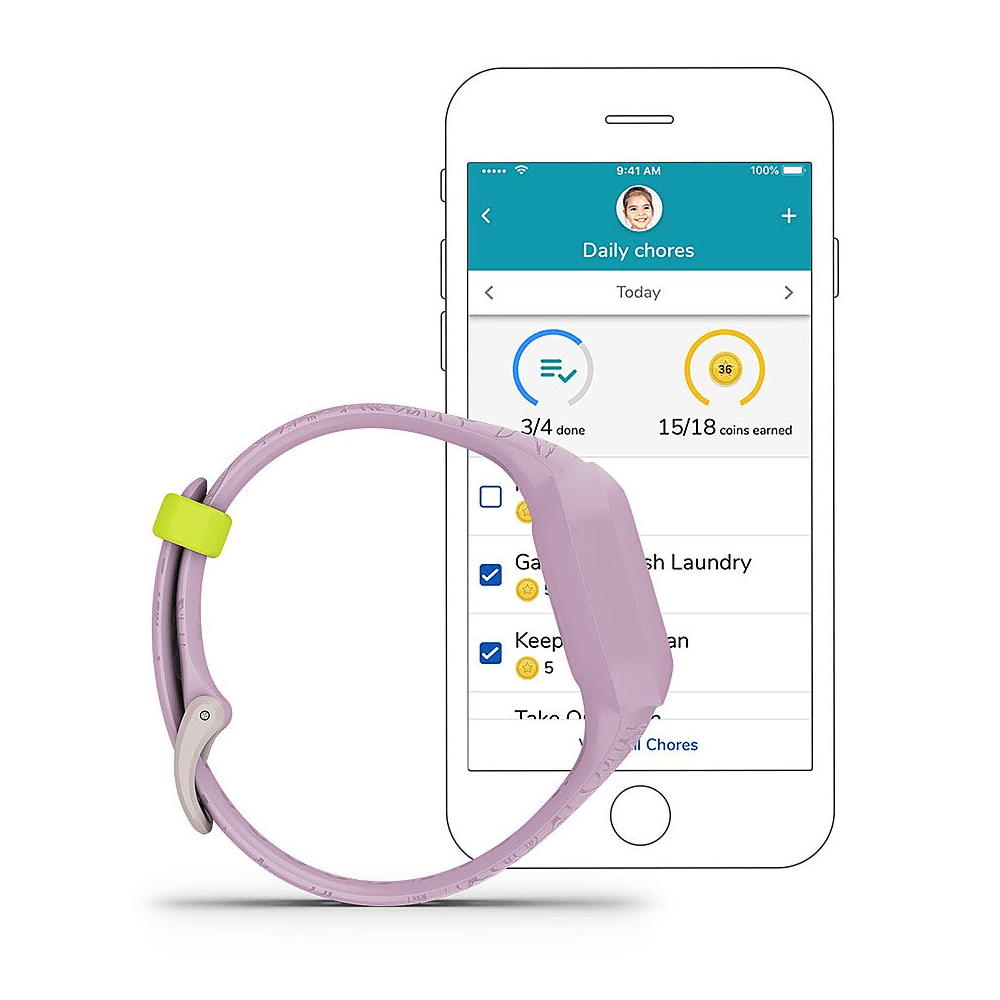 Garmin Vívofit jr. 3 - Lilac Floral (010-02441-01) - KOODOO