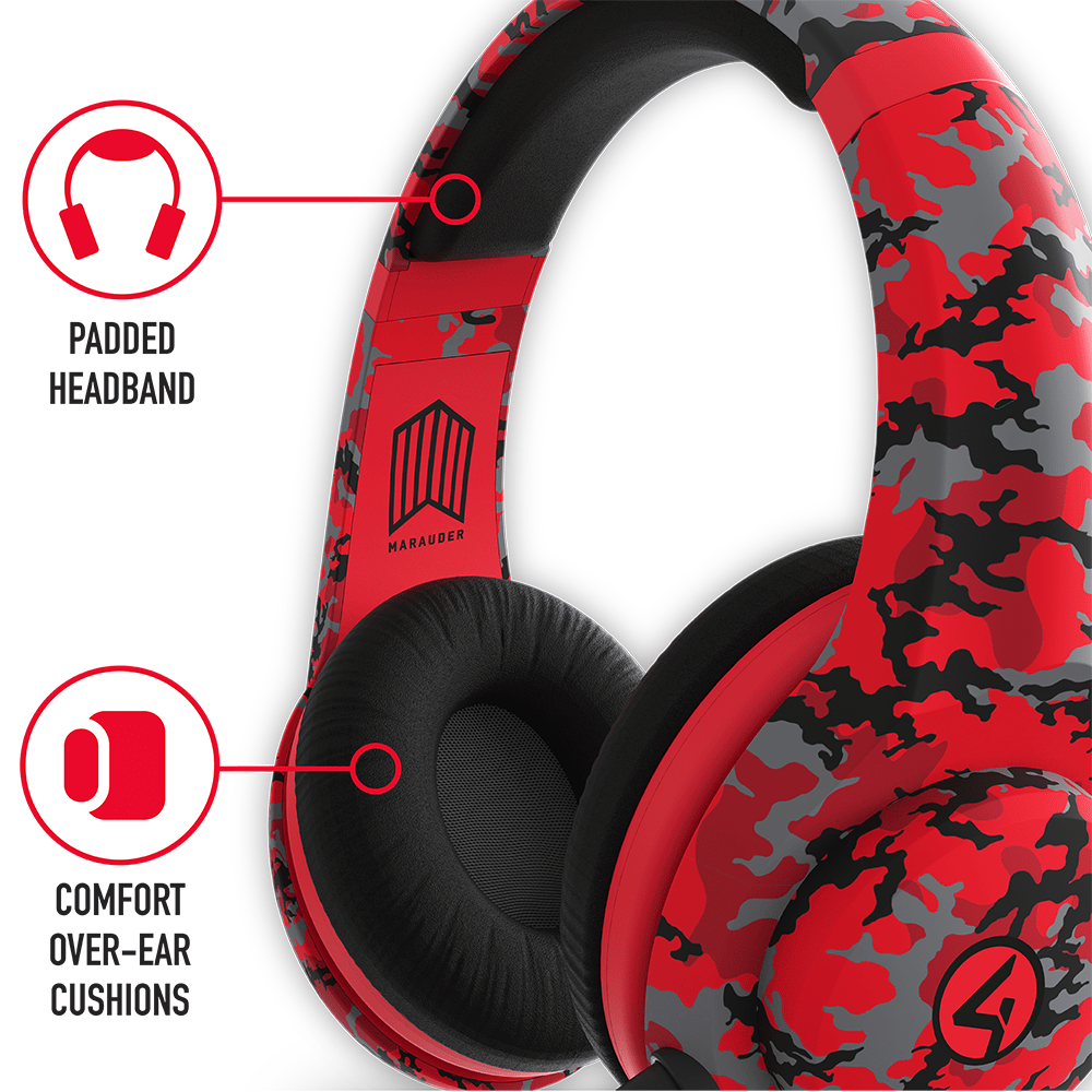 Red camo ps4 clearance headset