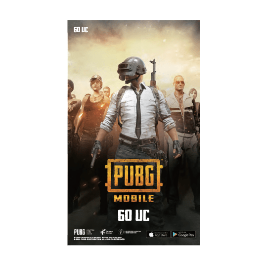 PUBG 60 UC - Digital code will be emailed - KOODOO
