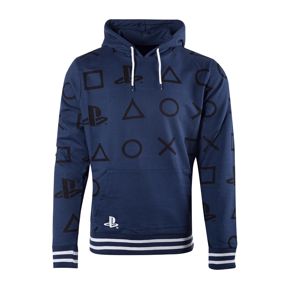 PlayStation - AOP Icons Mens Hoodie - KOODOO