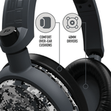 Multiformat Stereo Gaming Headset - C6-100  Digital Grey | KOODOO