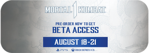 Mortal Kombat 1 | Beta Launch