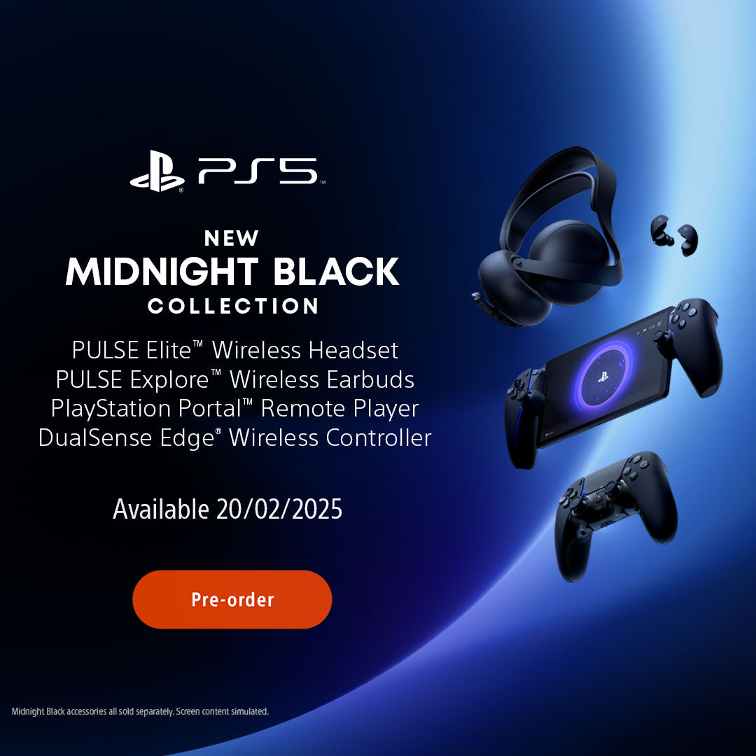 PlayStation’s Midnight Black Collection Expands – Sleek, Stylish, and Coming Soon!