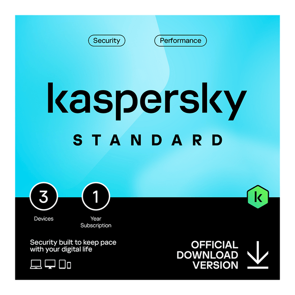 Kaspersky Standard 3d/1y ESD ZA - Digital code will be emailed - KOODOO