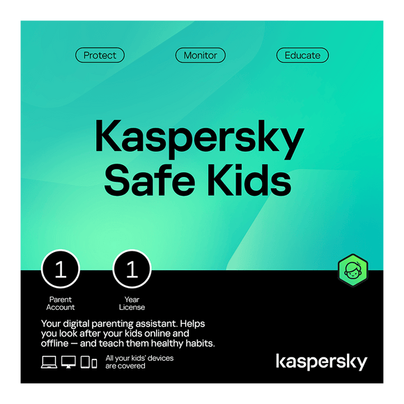 Kaspersky Safe Kids 1u/1y ESD ZA - Digital code will be emailed - KOODOO
