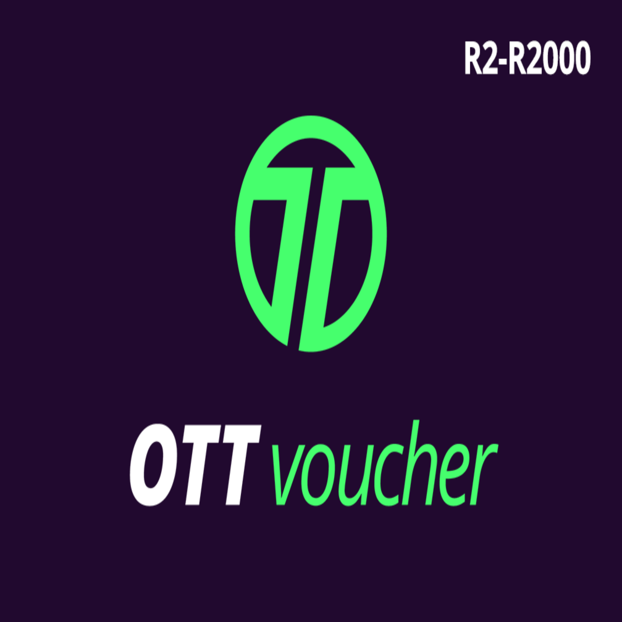 OTT Voucher R 50 - R 2000 | KOODOO