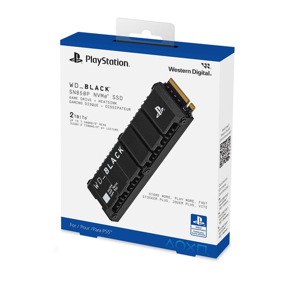 WD_BLACK SN850P NVMe SSD for PS5 consoles - 2TB - KOODOO