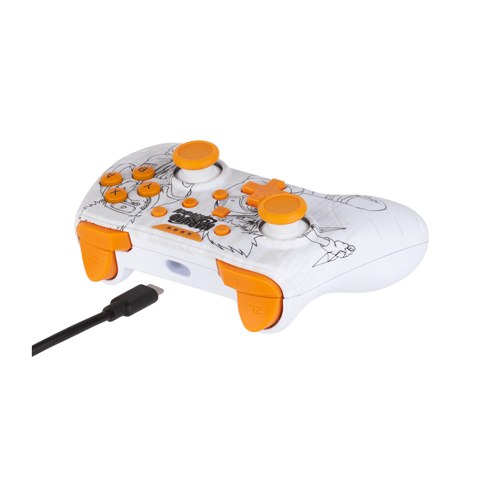 Naruto White Wired Nintendo Switch Controller - KOODOO