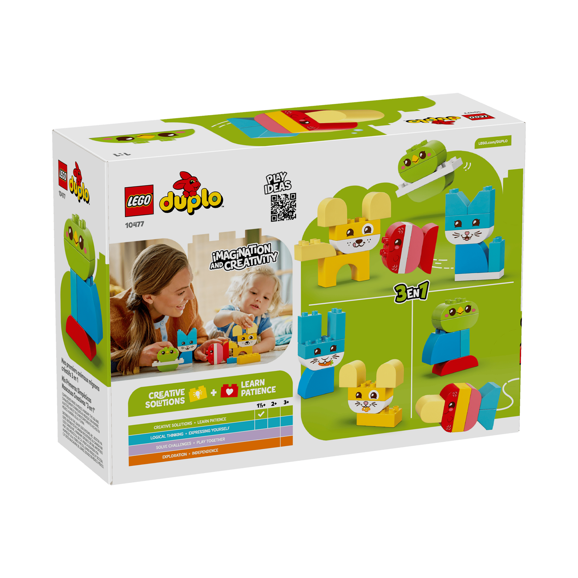 LEGO DUPLO: 3 In 1 Creative Cute Pets - KOODOO