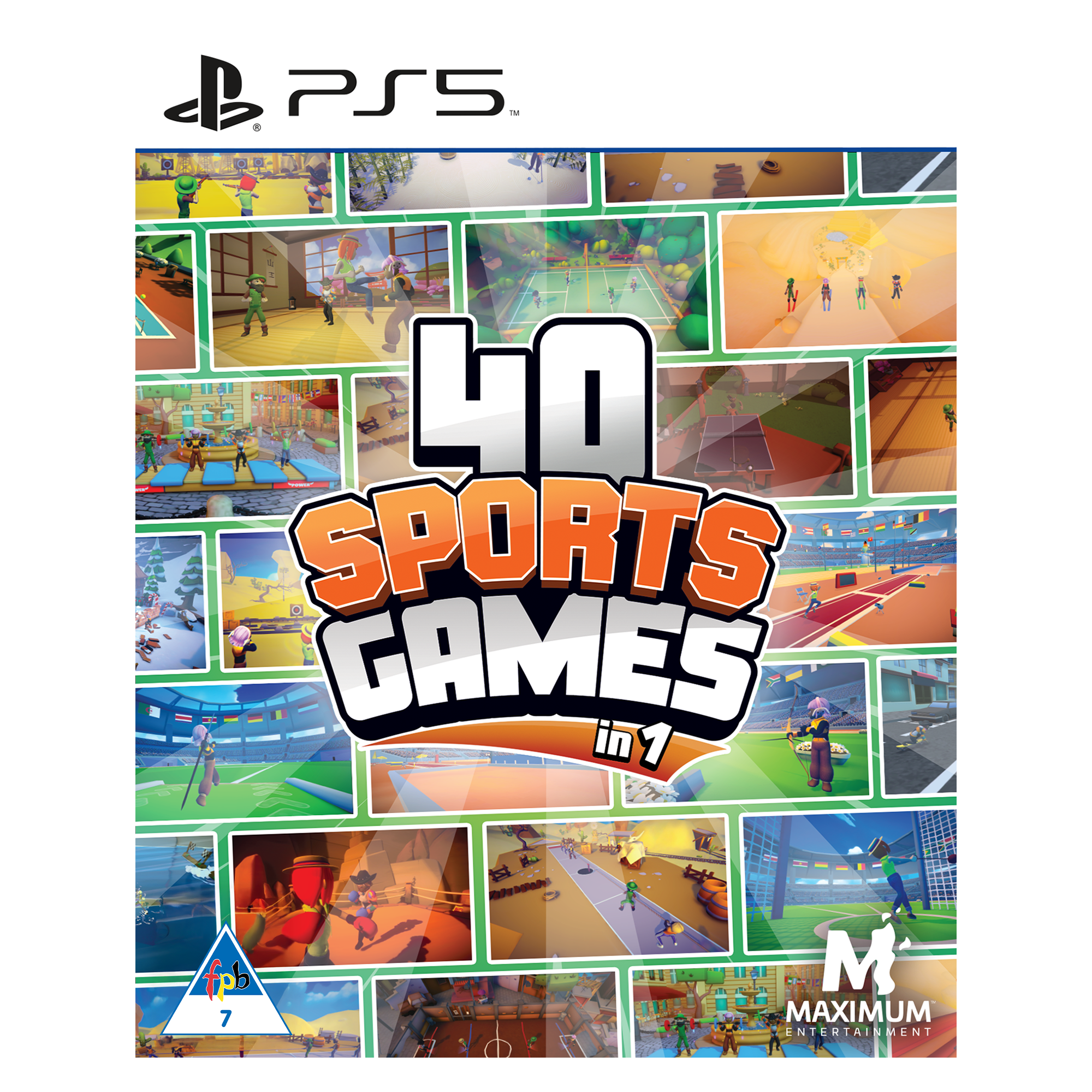 40 Sports Games in 1 (PS5) - KOODOO