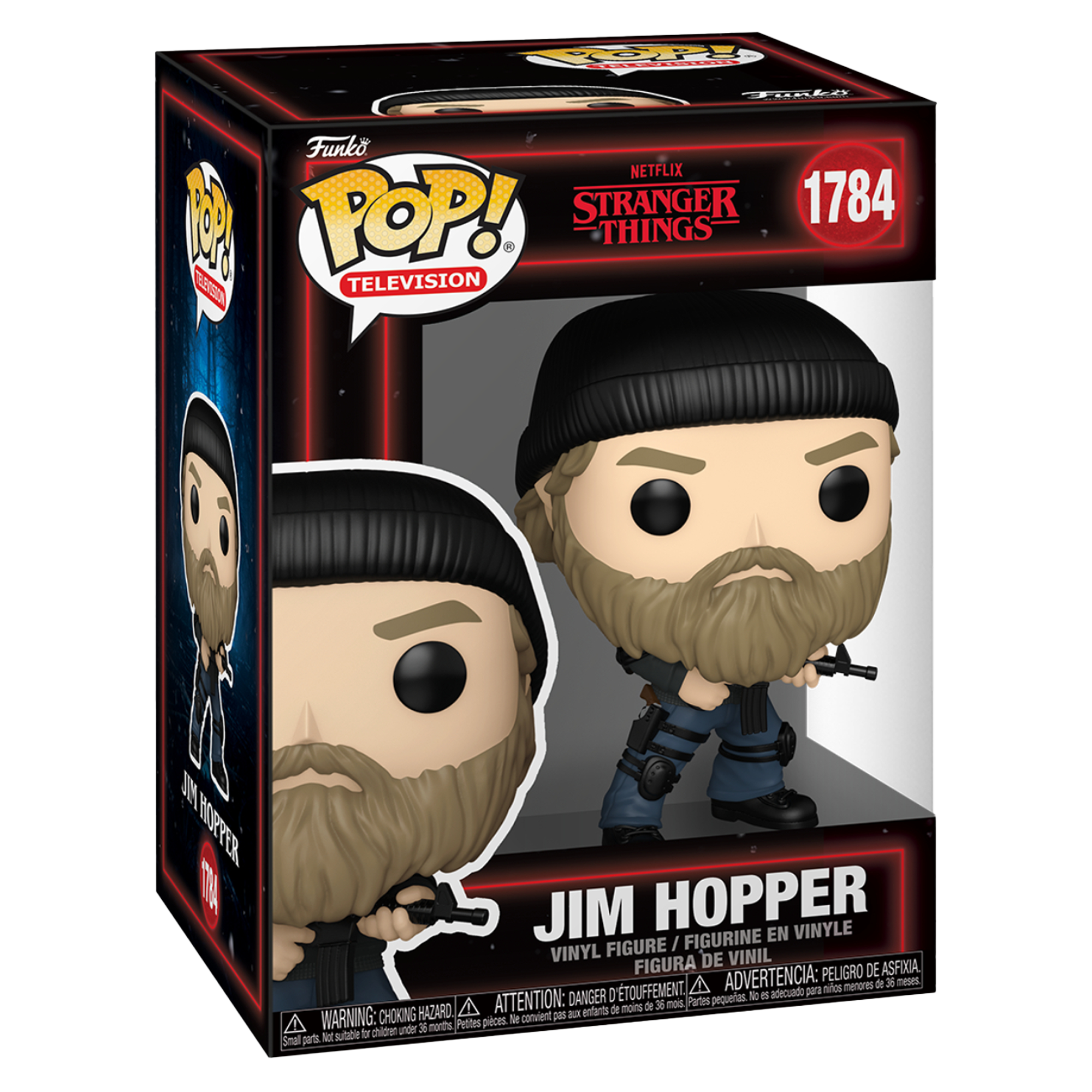 Funko Pop! Television: Netflix Stranger Things - Jim Hopper - KOODOO