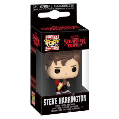 Funko Pocket Pop! Keychain: Netflix Stranger Things - Steve Harrington - KOODOO