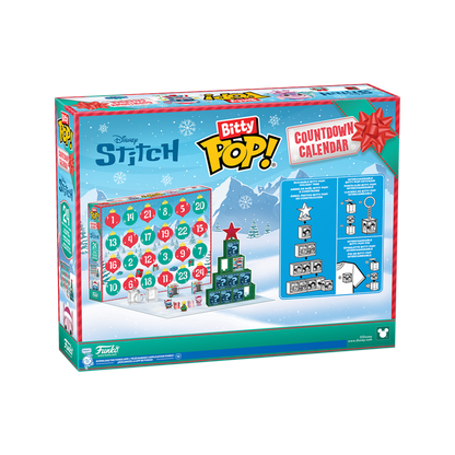 Funko Bitty Pop! Countdown Calendar: Disney Stitch Holiday Advent Calendar - KOODOO