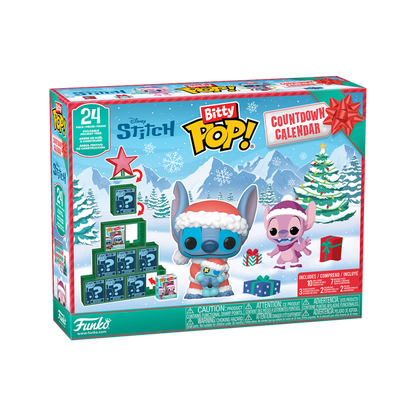Funko Bitty Pop! Countdown Calendar: Disney Stitch Holiday Advent Calendar - KOODOO